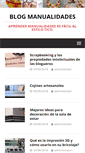 Mobile Screenshot of blogmanualidades.com